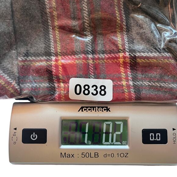 Roark Flannel Shirt Revival Nordsman Men’s Small Red Grey Wool Blend Elbow Patch - Picture 13 of 13